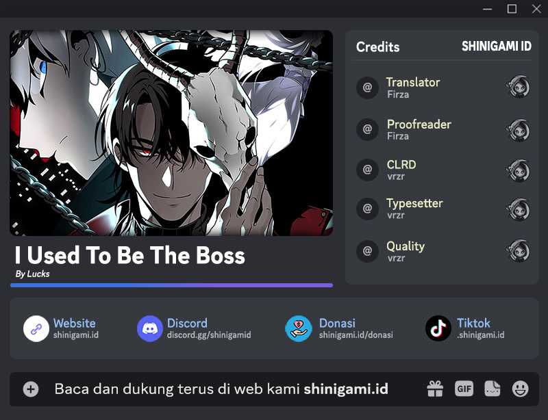 Baca Komik I Used To Be The Boss Chapter 24 Gambar 1