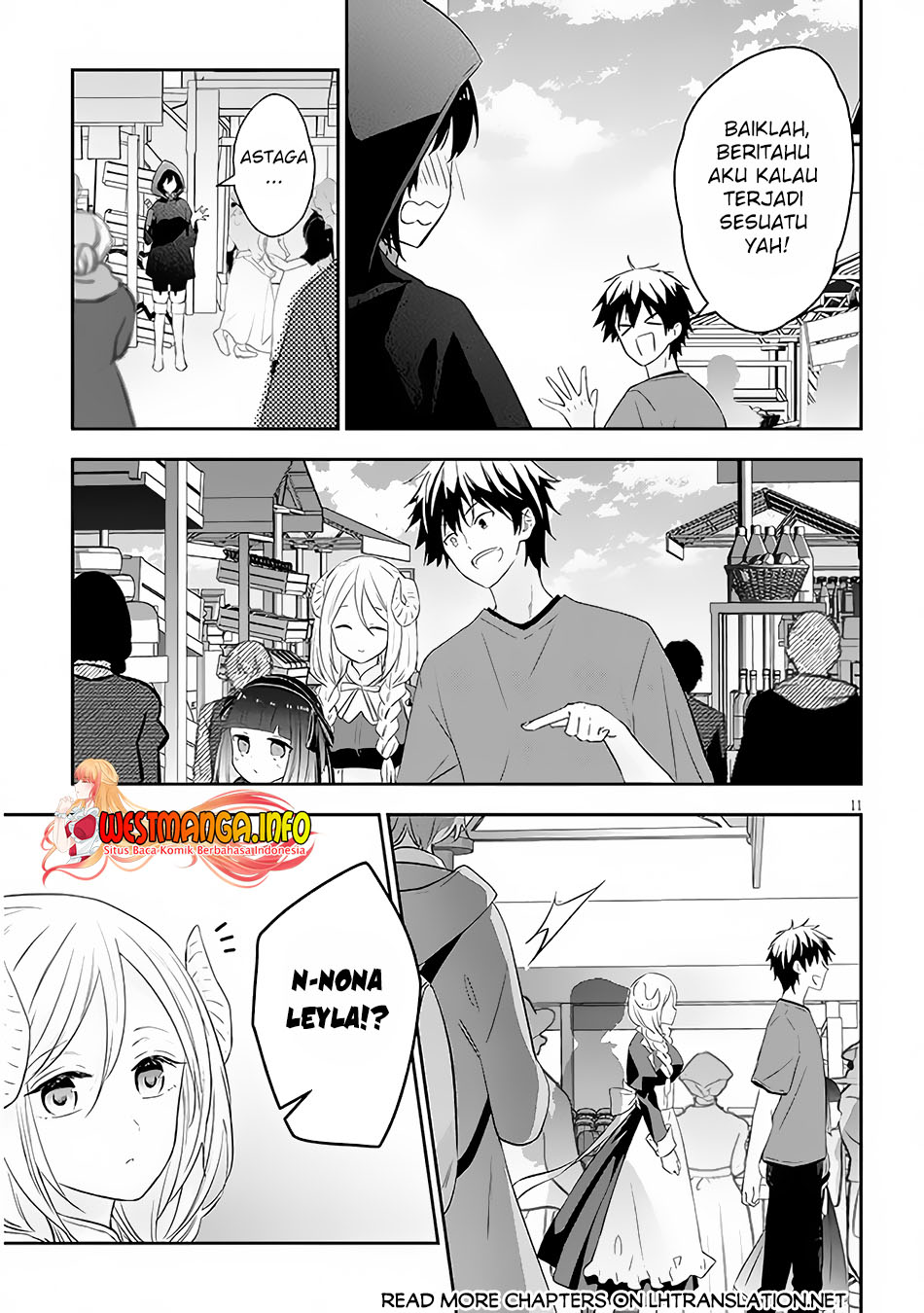 Baca Maou ni Natte node – Dungeon Tsukutte Jingai Musume to Honobono suru Chapter 57.2 Gambar 2