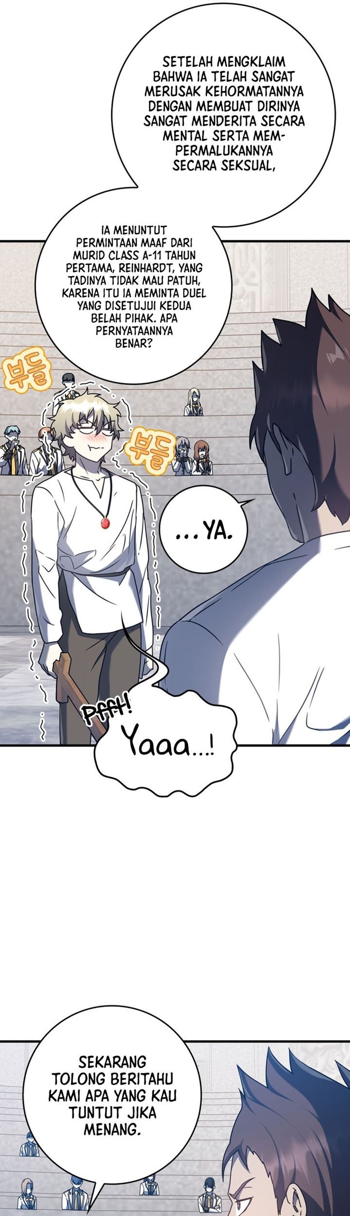 The Demon Prince Goes to the Academy Chapter 28 Gambar 24