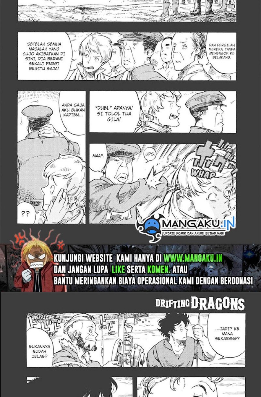 Kuutei Dragons Chapter 27.2 Gambar 16