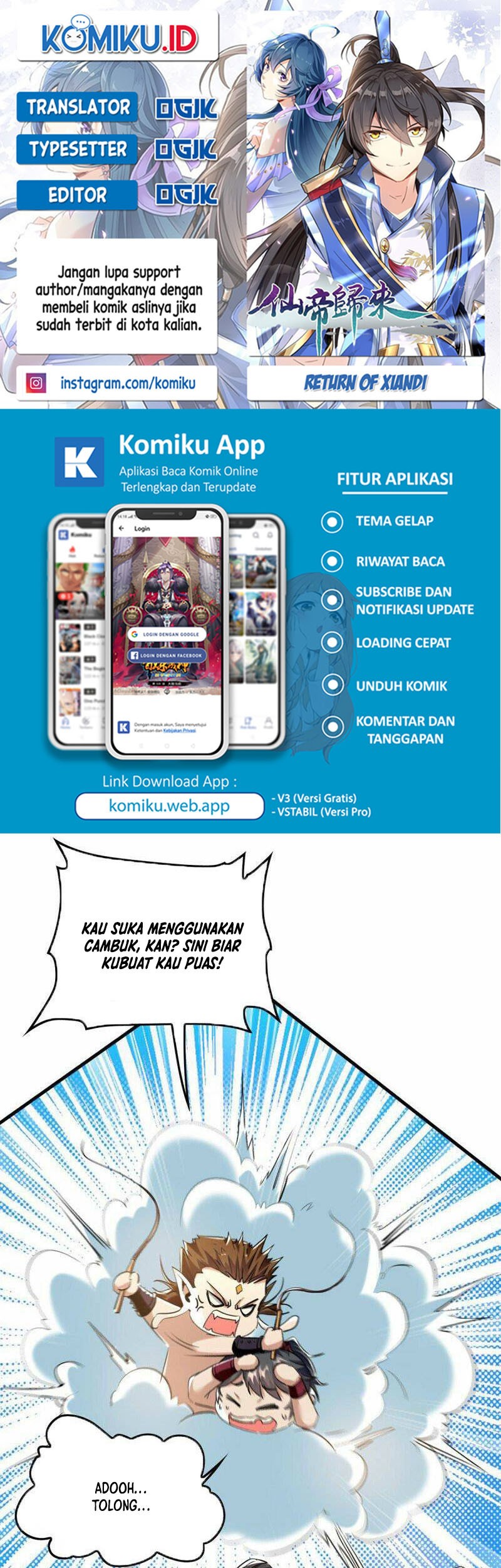 Baca Komik Return of Xiandi Chapter 377 Gambar 1