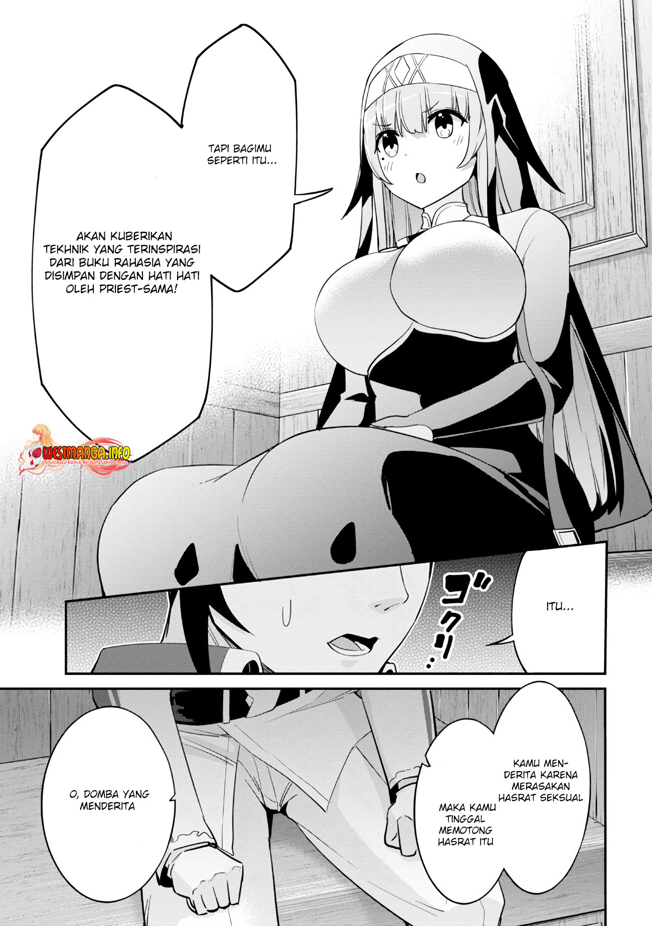 Seikishi ni Natta kedo Danchou no Oppai ga Sugosugite Kokoro ga Kiyomerarenai Chapter 14 Gambar 7