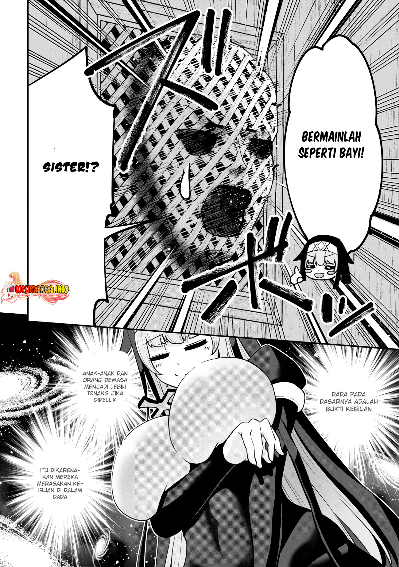 Seikishi ni Natta kedo Danchou no Oppai ga Sugosugite Kokoro ga Kiyomerarenai Chapter 14 Gambar 8