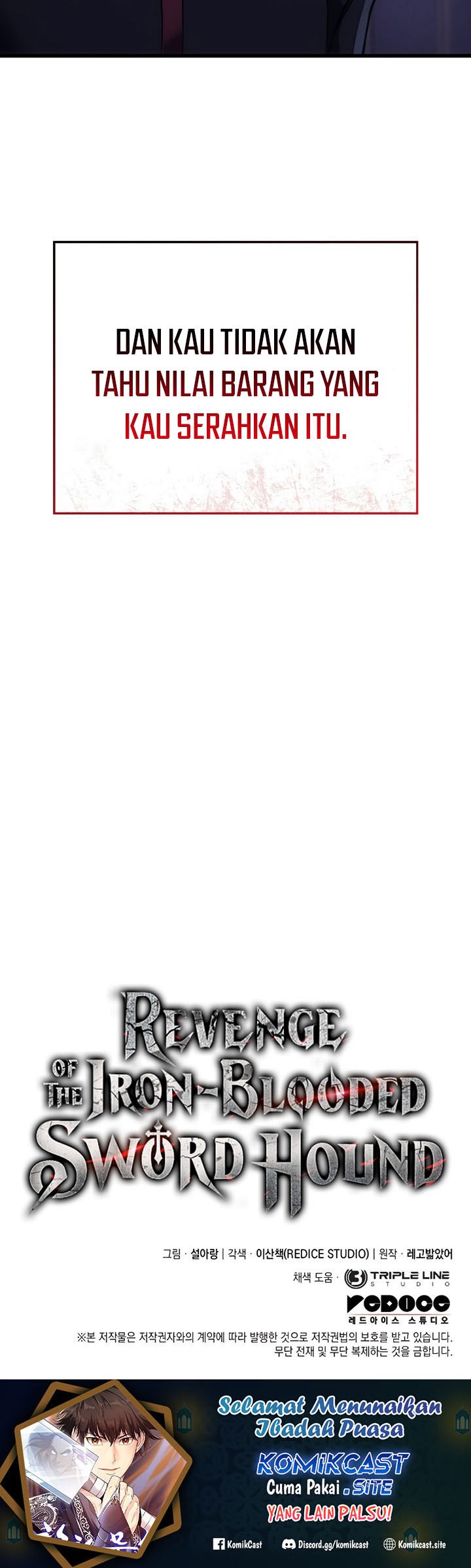 Revenge of the Iron-Blooded Sword Hound Chapter 08 Gambar 96