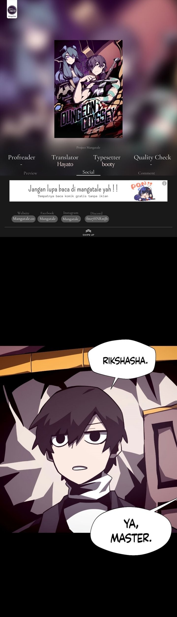 Baca Komik Dungeon Odyssey Chapter 44 Gambar 1