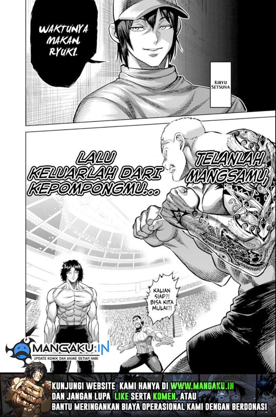 Kengan Omega Chapter 178 Gambar 16