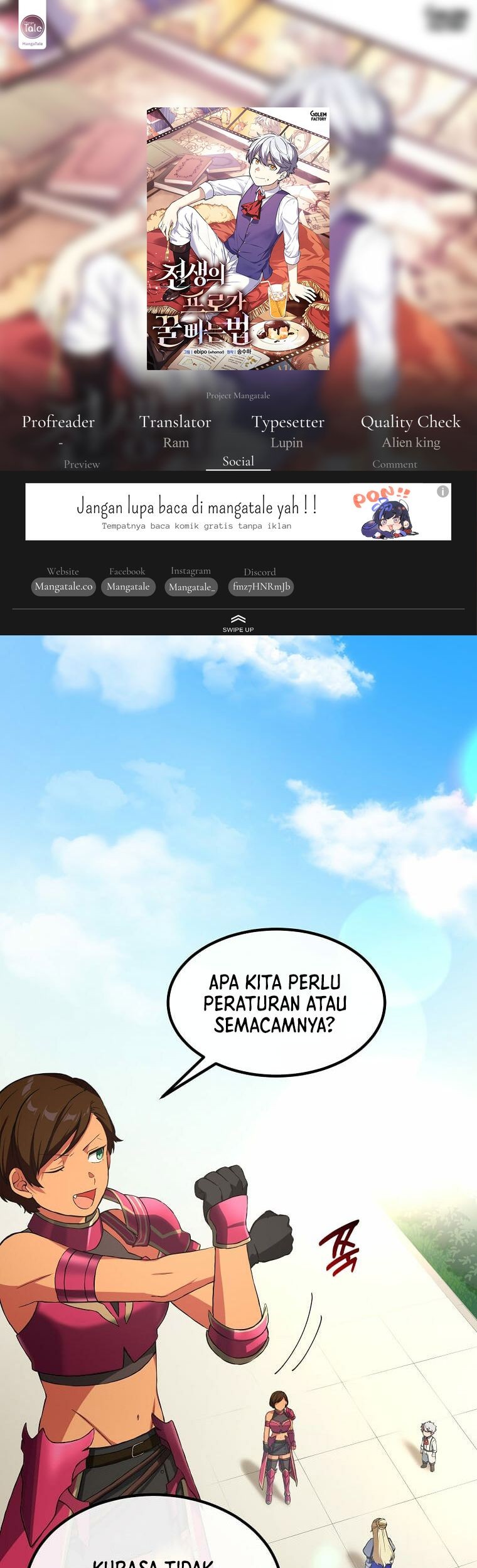 Baca Komik How a Former Pro Takes Advantage by Doing an Easy Job Chapter 23 Gambar 1