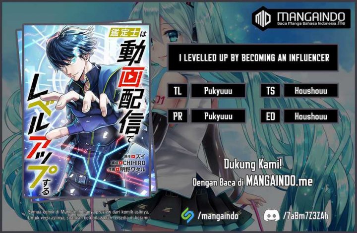 Baca Komik I Levelled Up by Becoming an Influencer Chapter 11 Gambar 1