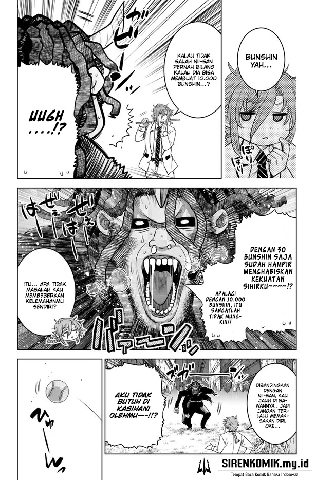 Ochikobore Datta Ani Ga Jitsuha Saikyou: Shijou Saikyou No Yuusha Wa Tensei-shi, Gakuen De Mujikaku Ni Musou Suru Chapter 18 Gambar 33