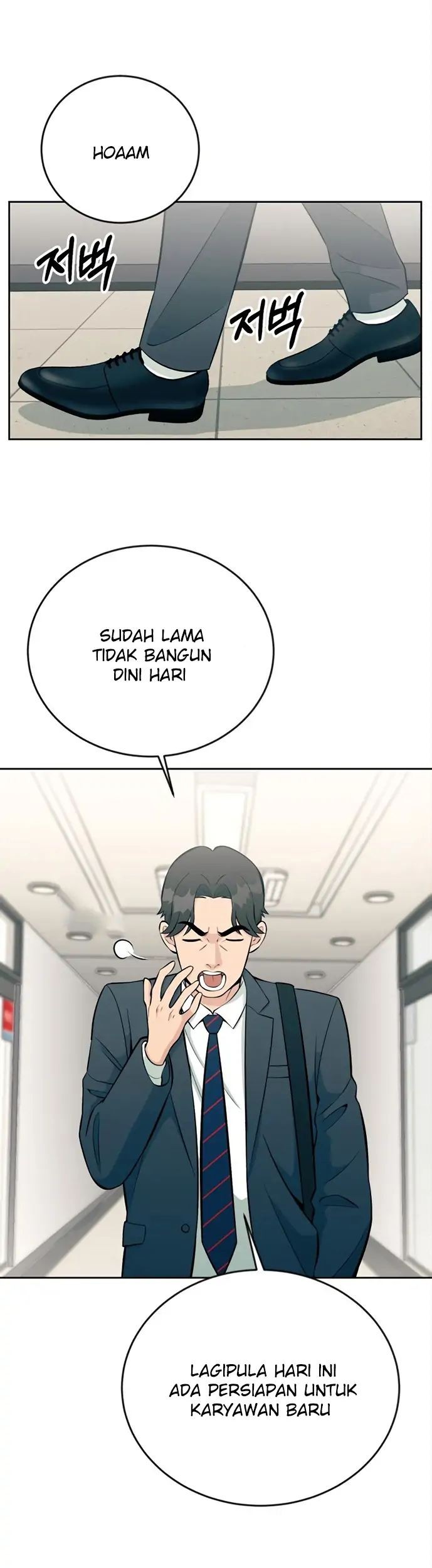 Baca Komik Reincarnated as a New Employee Chapter 15 Gambar 1