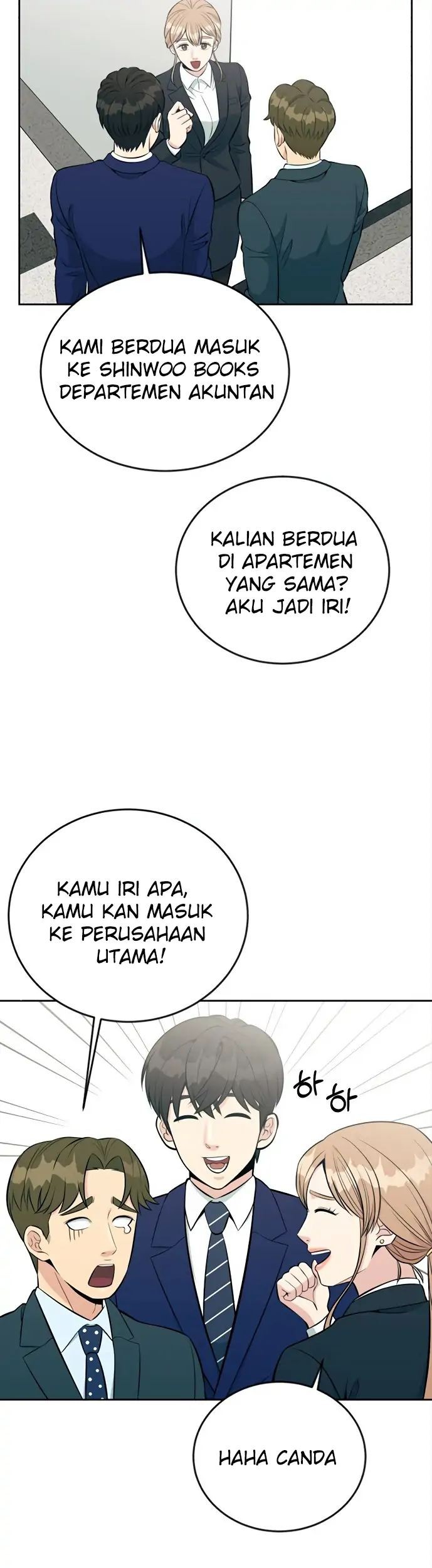 Reincarnated as a New Employee Chapter 14 Gambar 37