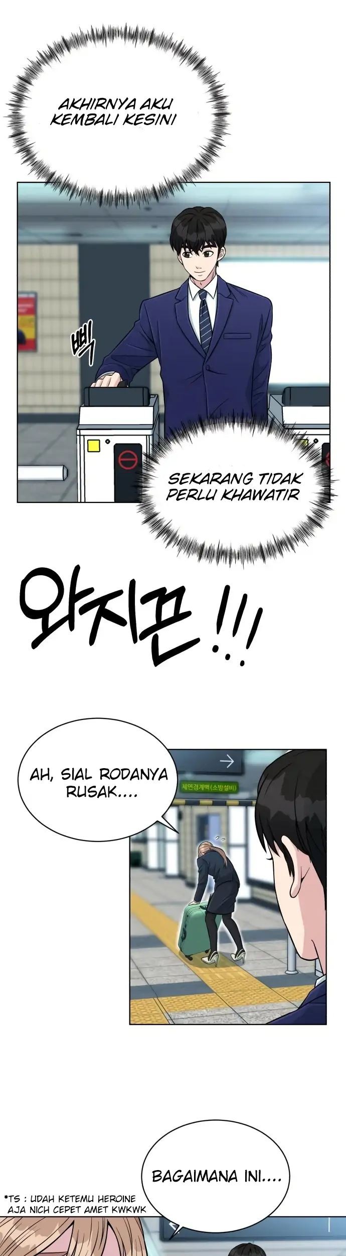 Reincarnated as a New Employee Chapter 03 Gambar 42