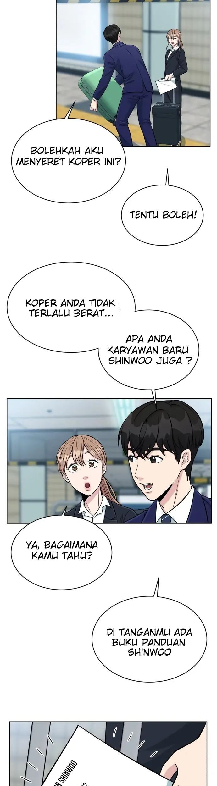 Reincarnated as a New Employee Chapter 03 Gambar 45
