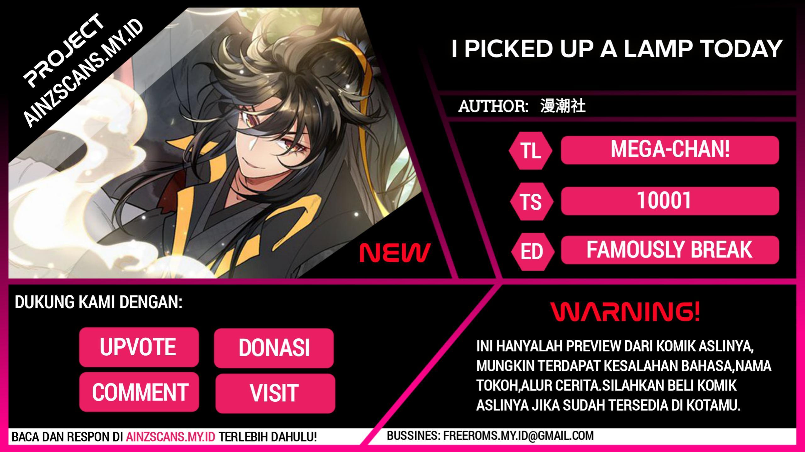 Baca Komik I Picked Up the Lamp Today Chapter 02 Gambar 1