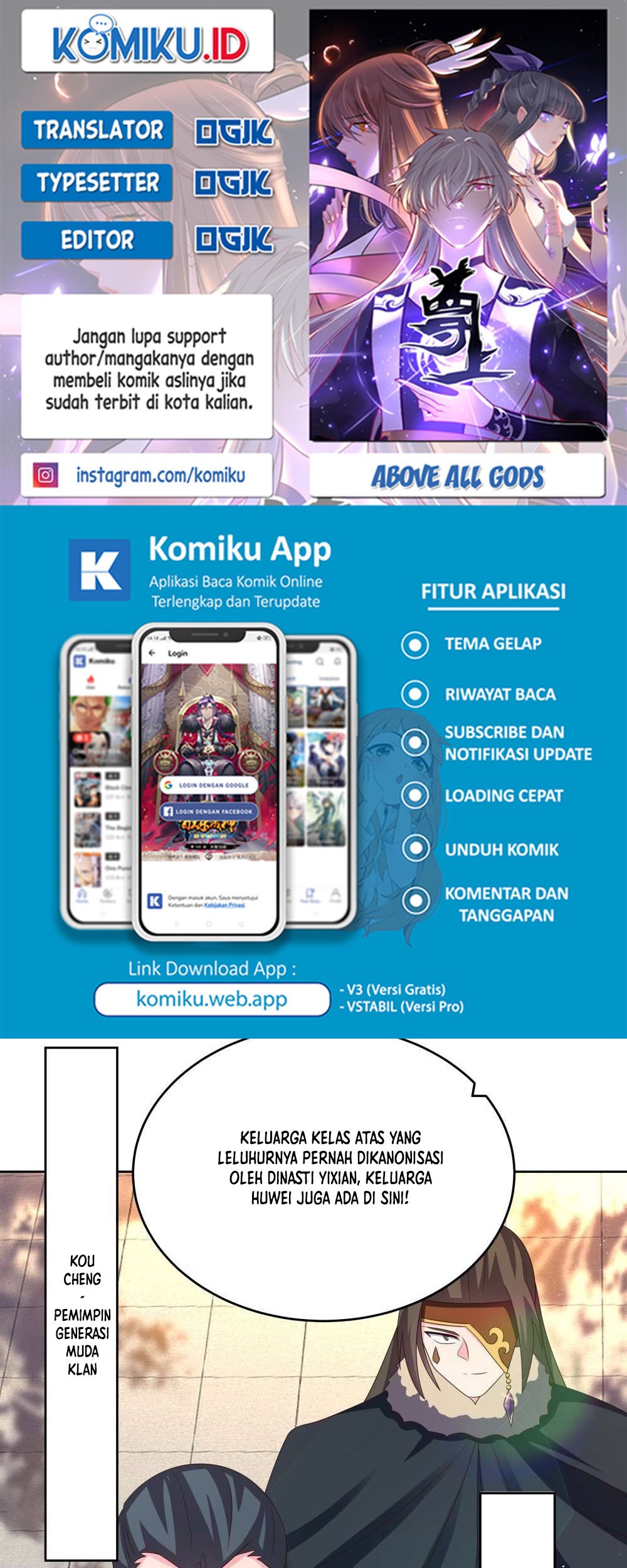Baca Komik Above All Gods Chapter 384.5 Gambar 1