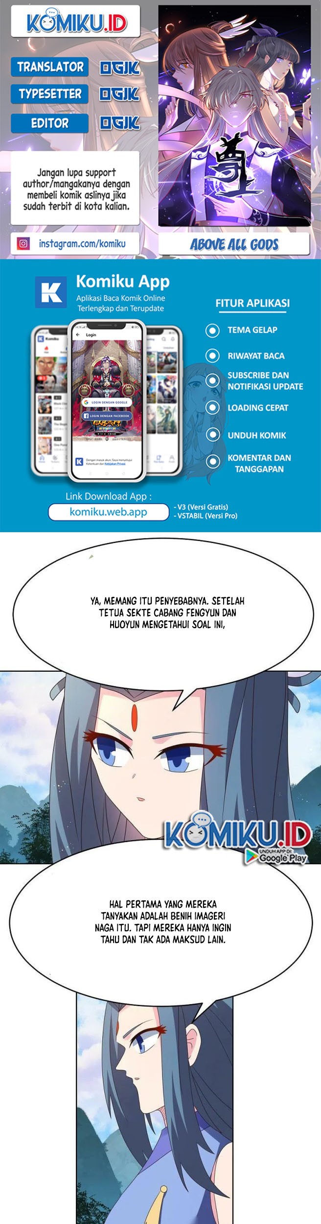 Baca Komik Above All Gods Chapter 386.5 Gambar 1