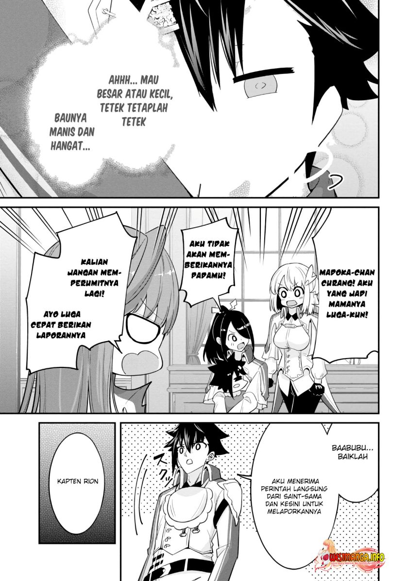 Seikishi ni Natta kedo Danchou no Oppai ga Sugosugite Kokoro ga Kiyomerarenai Chapter 15.1 Gambar 12