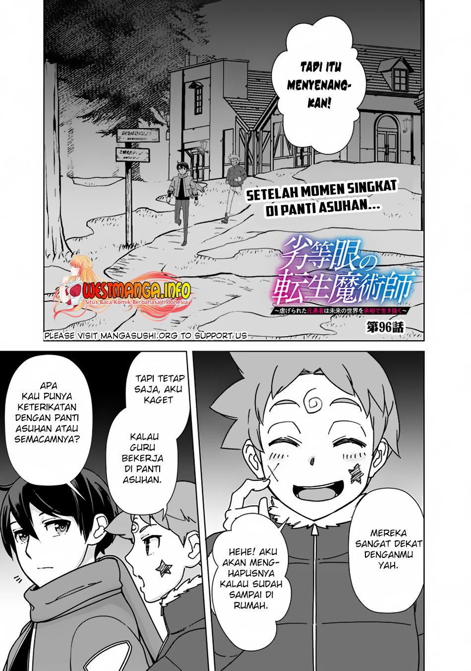 Baca  Rettou Me no Tensei Majutsushi Shiitage Rareta Moto Yuusha wa Mirai no Sekai o Yoyuu de Ikinuku Chapter 96 Gambar 2