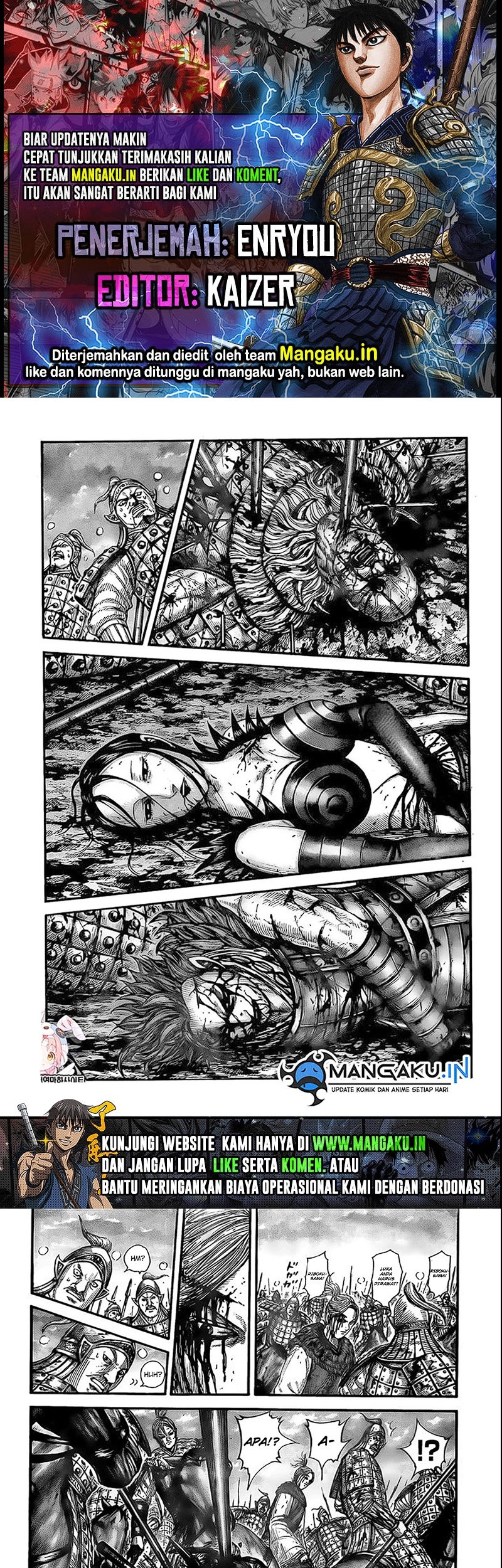 Baca Komik Kingdom Chapter 753 Gambar 1