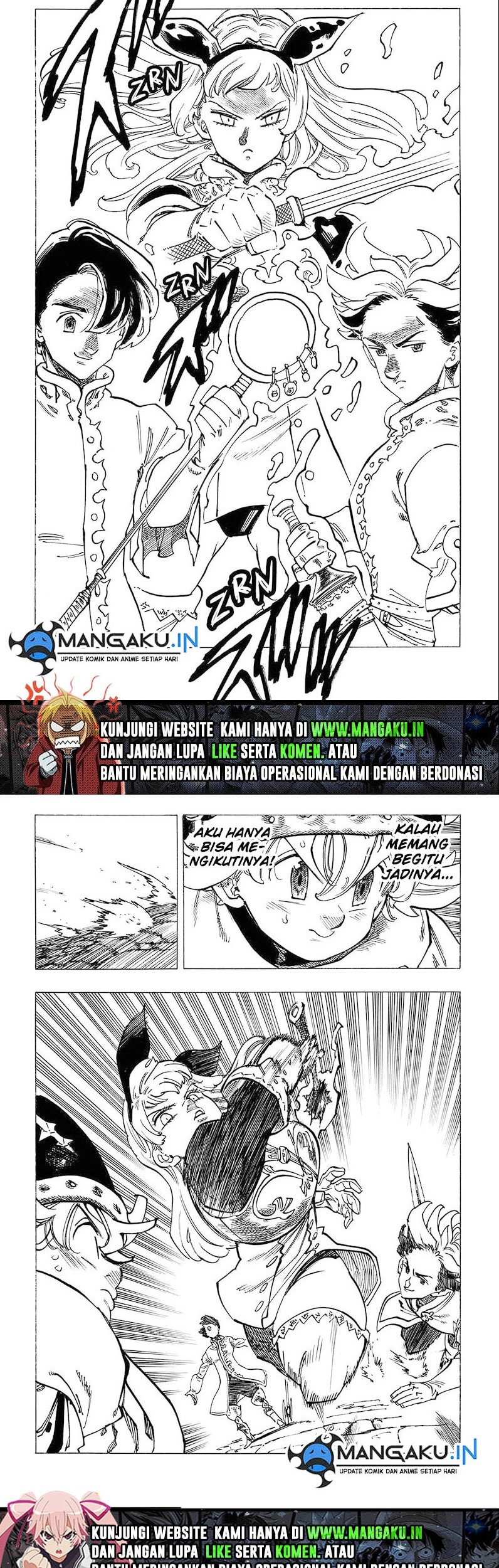 Mokushiroku no Yonkishi Chapter 53 Gambar 19