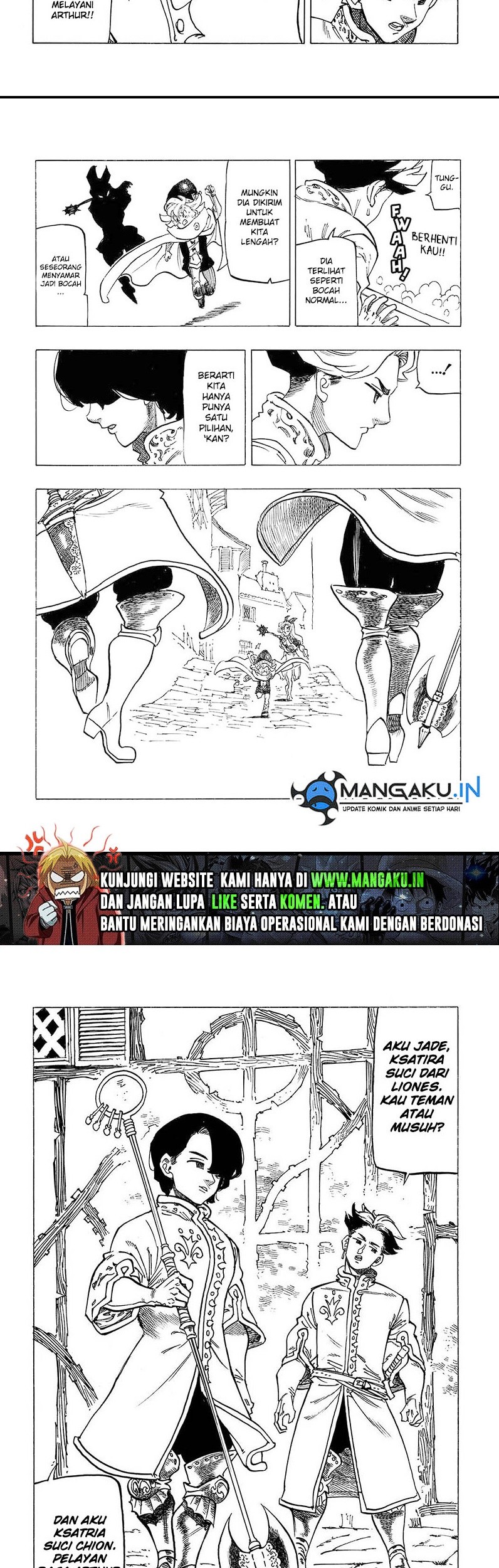 Mokushiroku no Yonkishi Chapter 53 Gambar 13