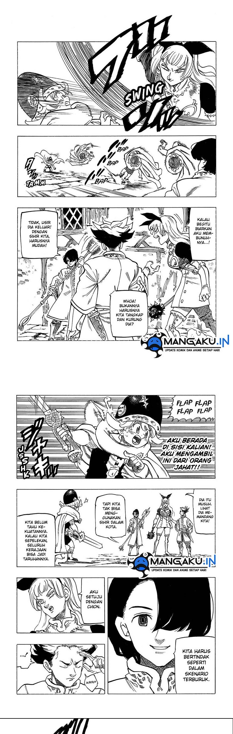 Mokushiroku no Yonkishi Chapter 53 Gambar 17