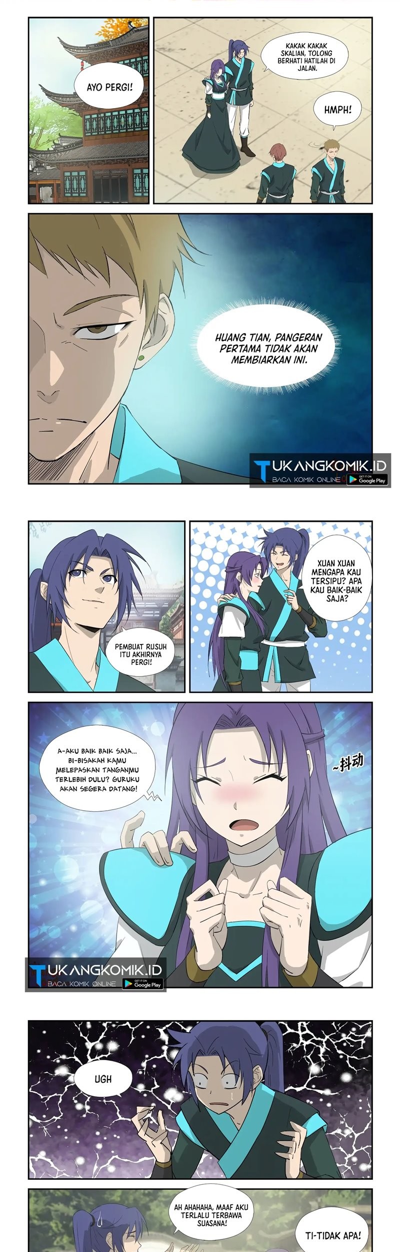 Baca Komik Heaven Defying Sword Chapter 310 Gambar 1