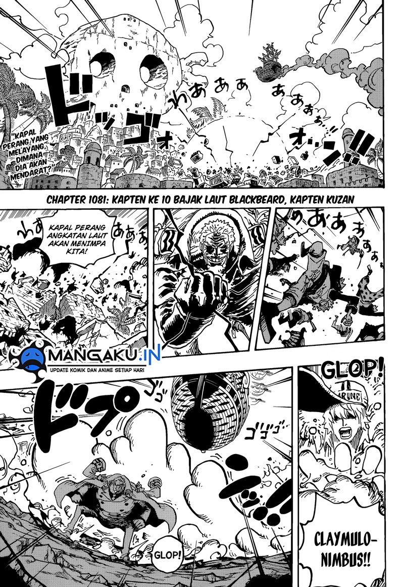 One Piece Chapter 1081 HQ Gambar 3