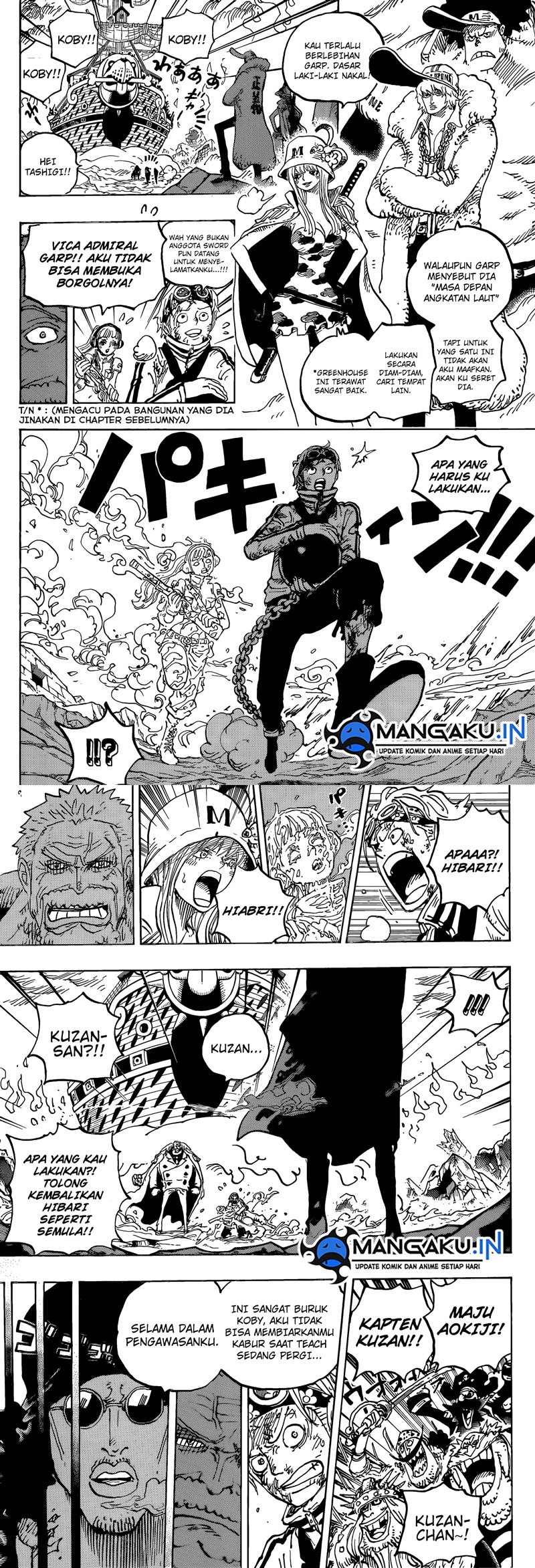 One Piece Chapter 1081 HQ Gambar 5
