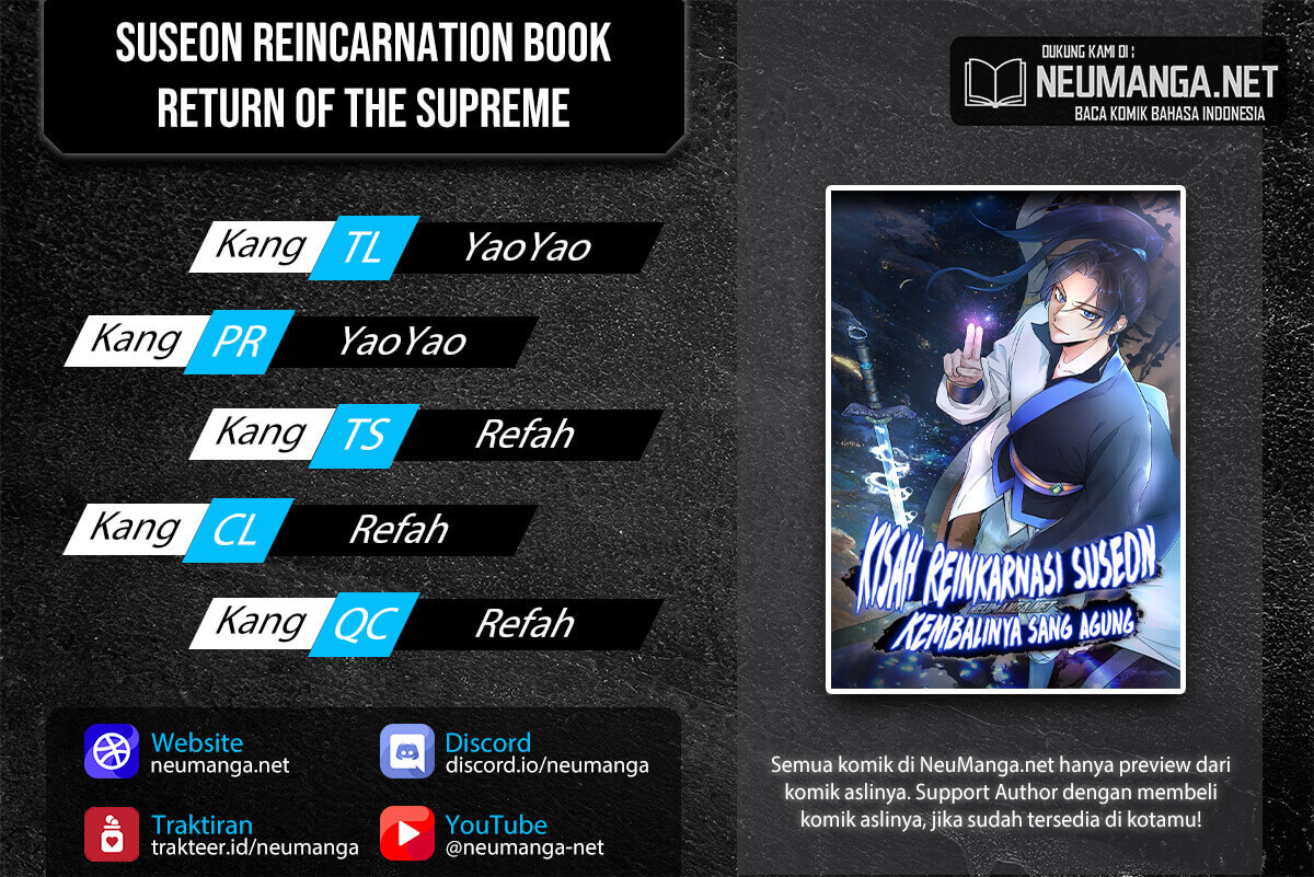 Baca Komik Suseon Reincarnation Book Return Of The Supreme Chapter 09 Gambar 1