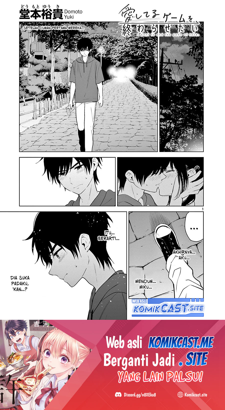 Baca  Aishiteru Game wo Owarasetai Chapter 25 Gambar 2