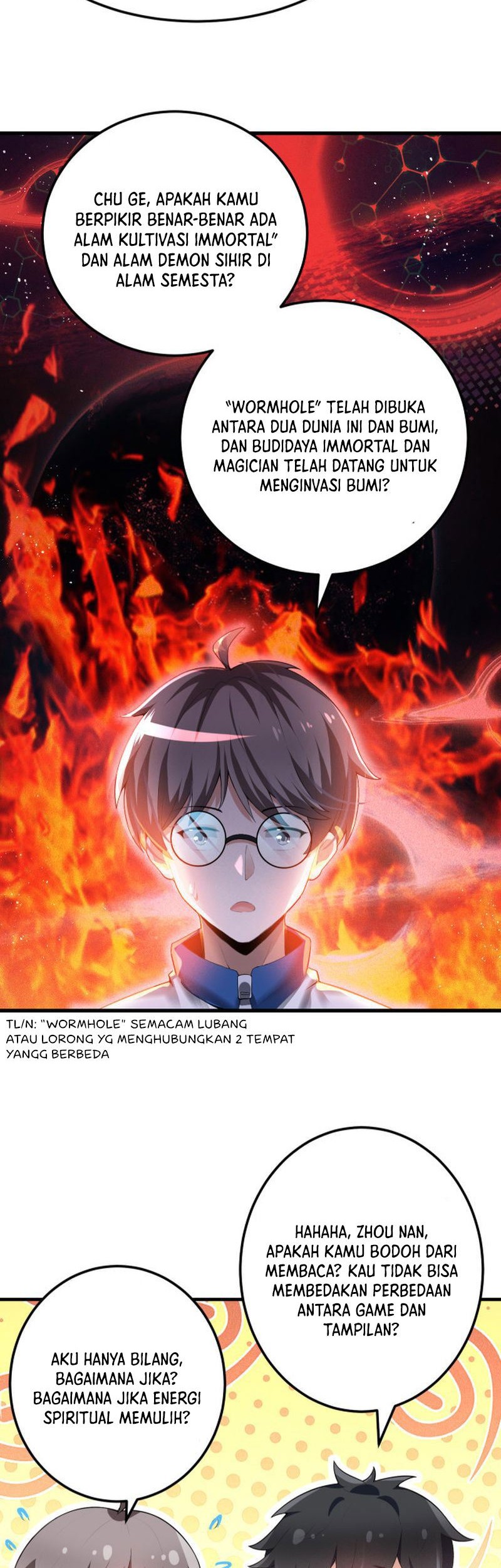 Due To Outburst Of Spiritual Energy, I Have No Choice But To Awaken As A God Chapter 01 Gambar 62