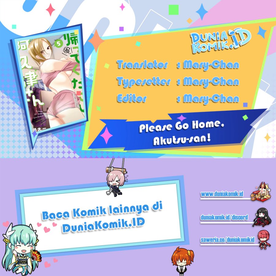 Baca Komik Please Go Home, Akutsu-san! Chapter 139 Gambar 1