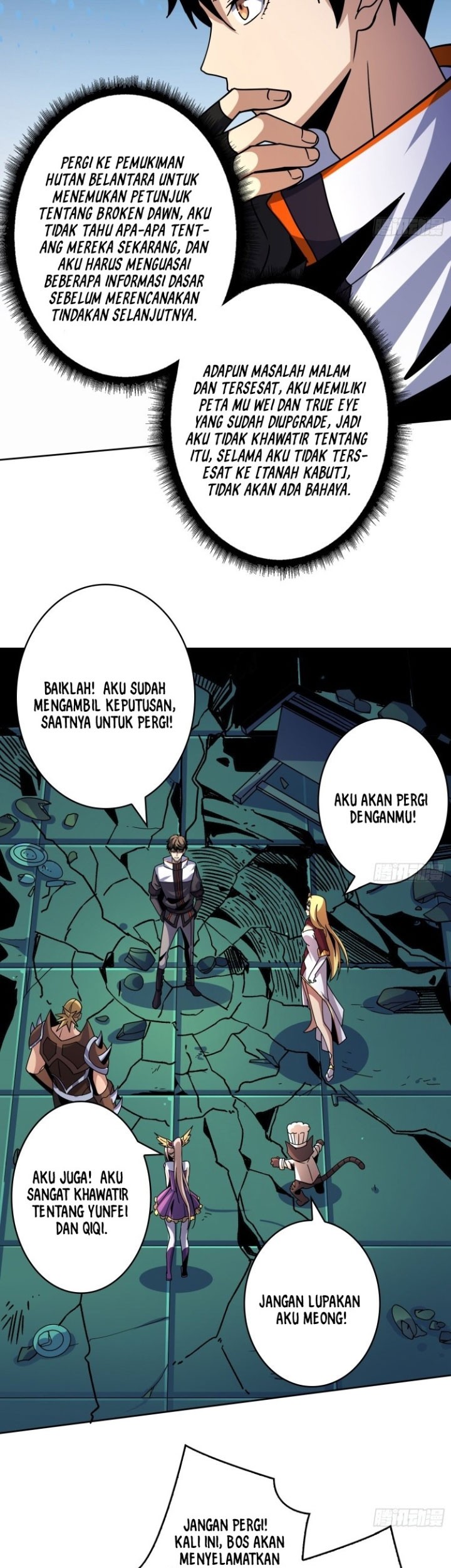 King Account At The Start Chapter 210 Gambar 18