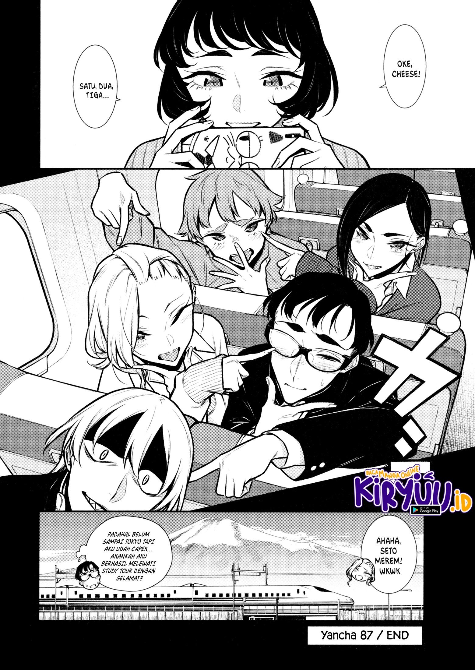 Yancha Gal no Anjou-san Chapter 87 Gambar 15