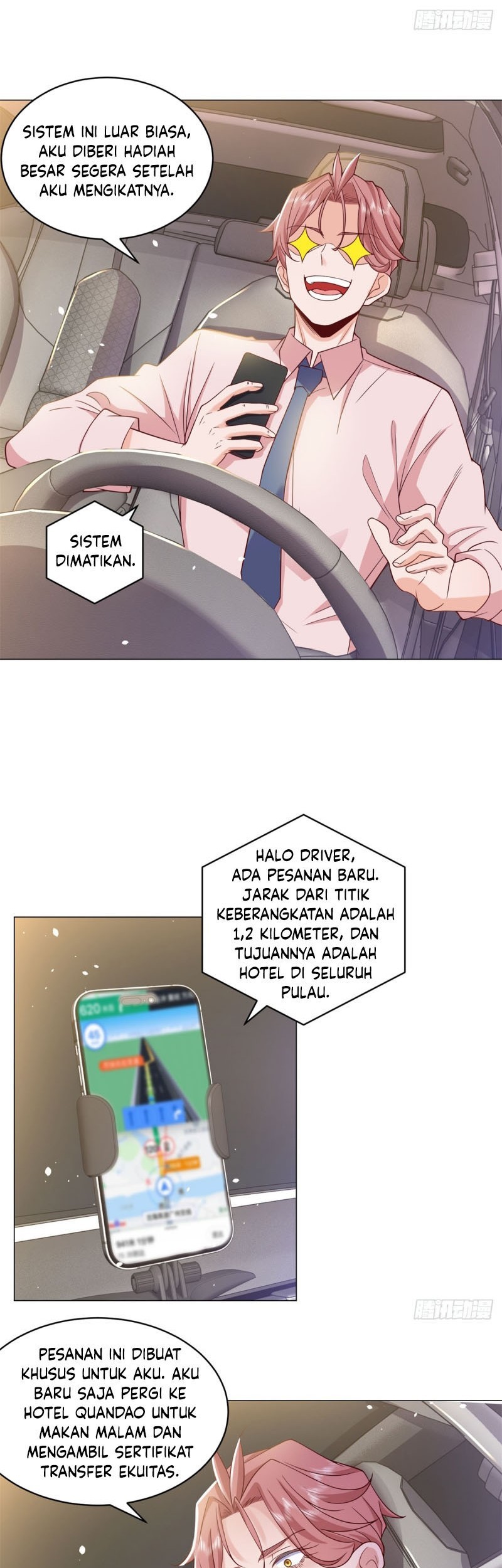 What’s Wrong With Me, an Online Car-Hailing Driver, With Some Money? Chapter 01 Gambar 24