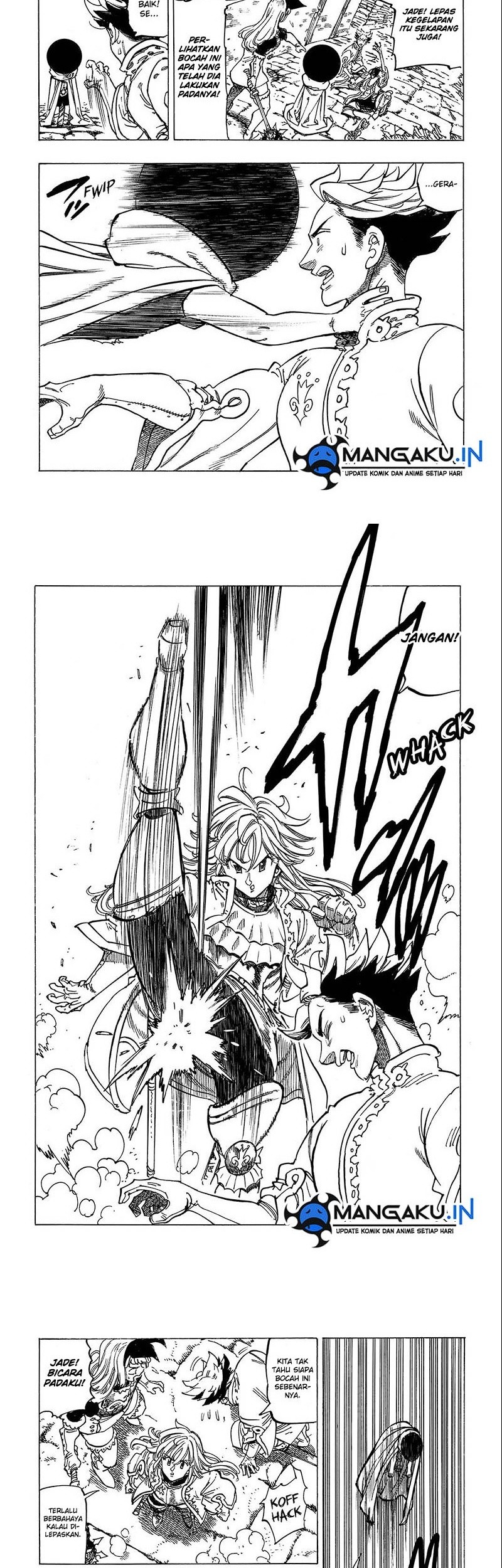 Mokushiroku no Yonkishi Chapter 55 Gambar 7