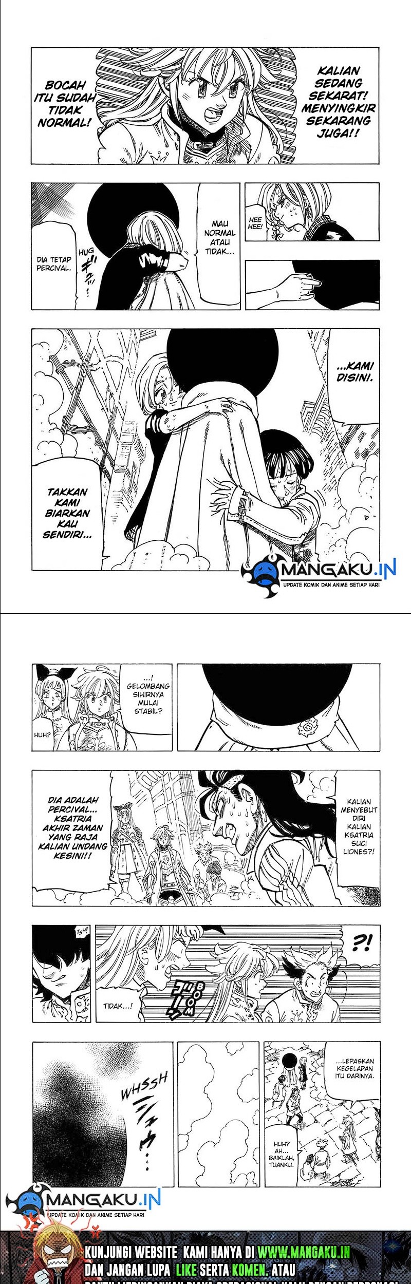 Mokushiroku no Yonkishi Chapter 55 Gambar 13