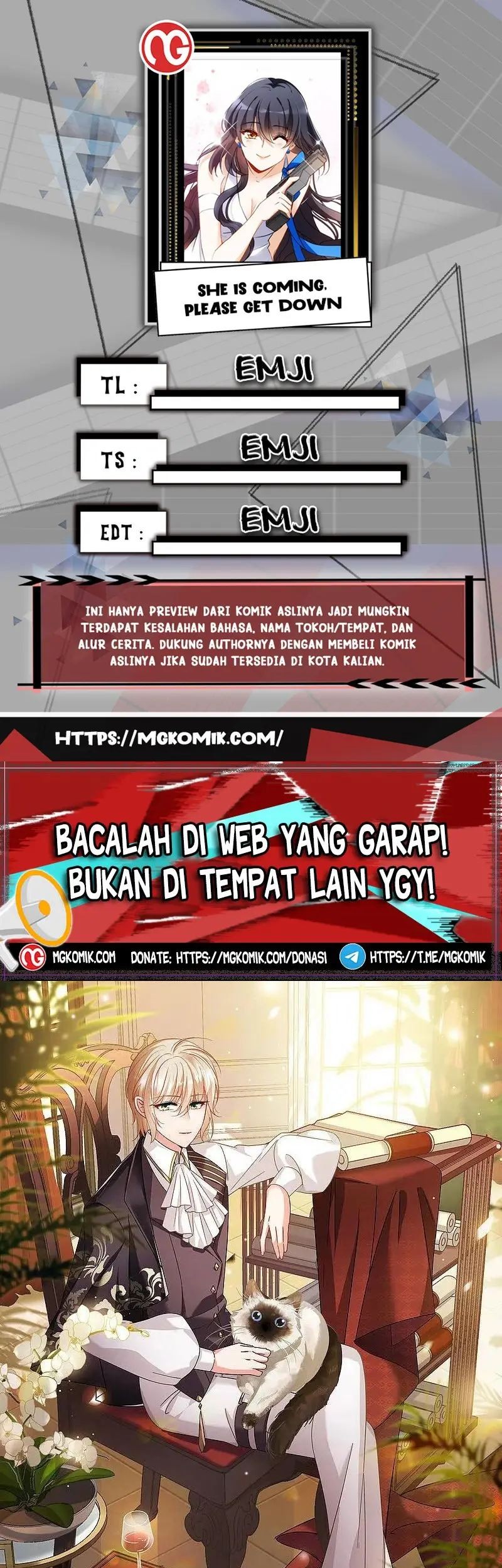 Baca Komik She Is Coming, Please Get Down! Chapter 329.4 Gambar 1