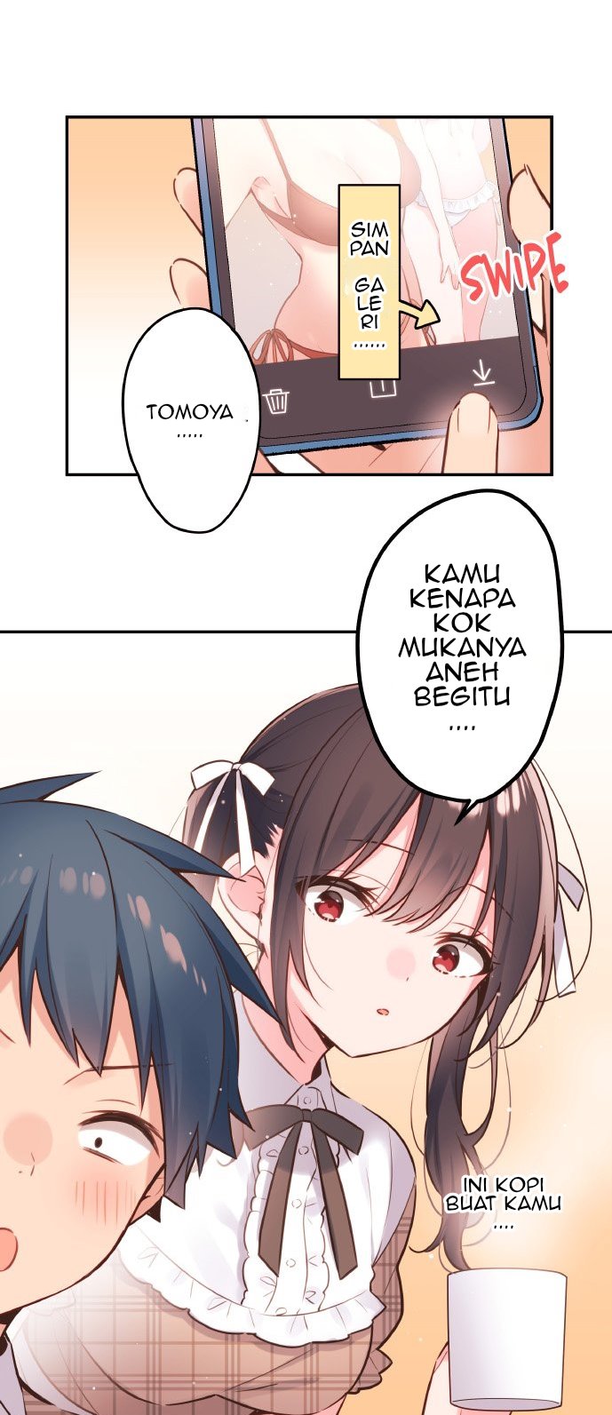 Waka-chan Is Flirty Again Chapter 46 Gambar 9