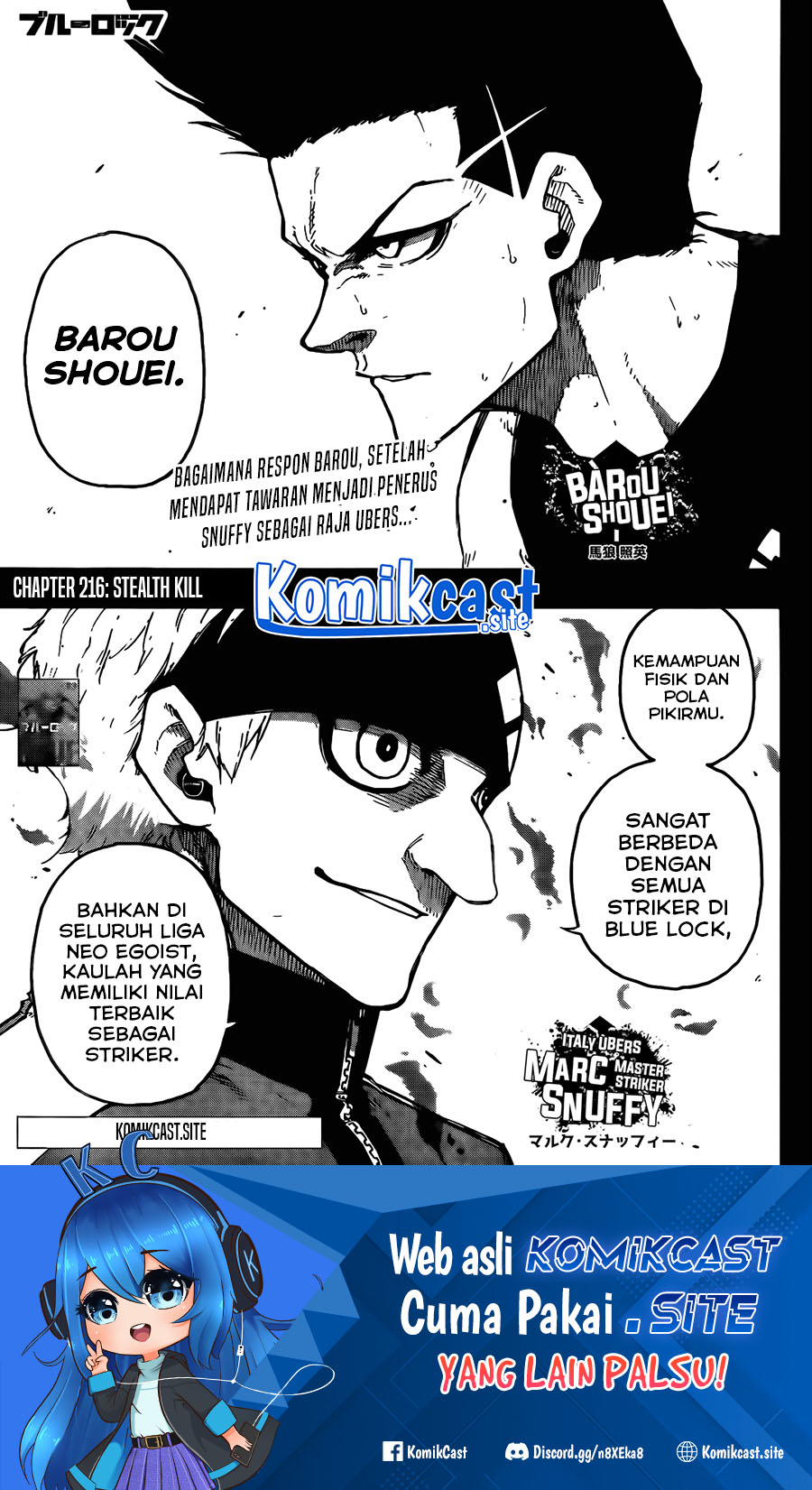 Baca Manga Blue Lock Chapter 216 Gambar 2