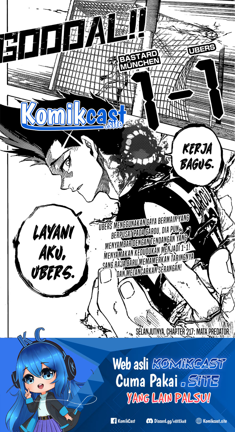 Blue Lock Chapter 216 Gambar 20