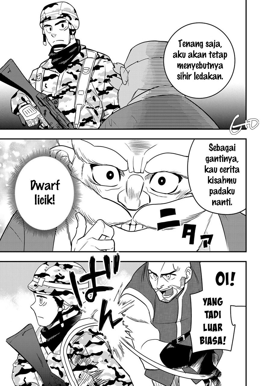 Bocchi Jieikan no Isekai Funsenki Chapter 5 Gambar 9