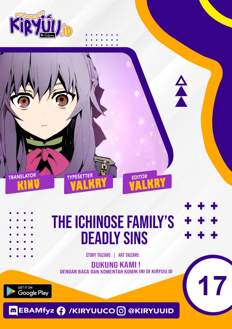 Baca Komik The Ichinose Family’s Deadly Sins Chapter 17 Gambar 1