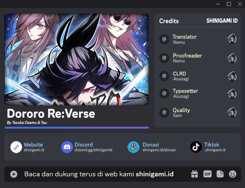 Baca Komik Dororo Re:Verse Chapter 23 Gambar 1