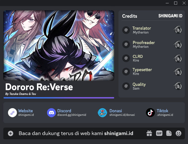 Baca Komik Dororo Re:Verse Chapter 22 Gambar 1