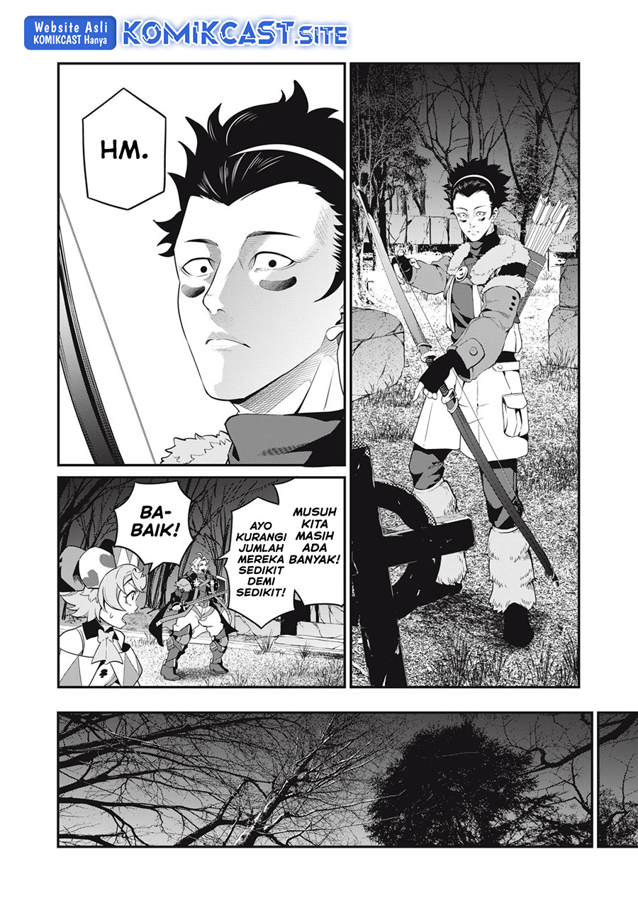 Tsuihou Sareta Tenshou Juu Kishi wa Game Chishiki de Musou Suru Chapter 49 Gambar 13