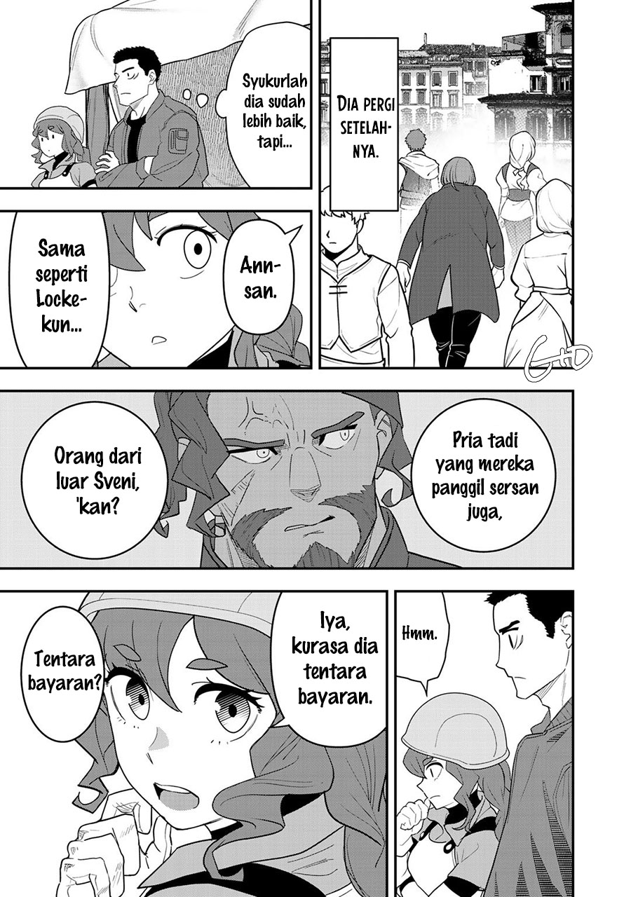 Bocchi Jieikan no Isekai Funsenki Chapter 08 Gambar 9