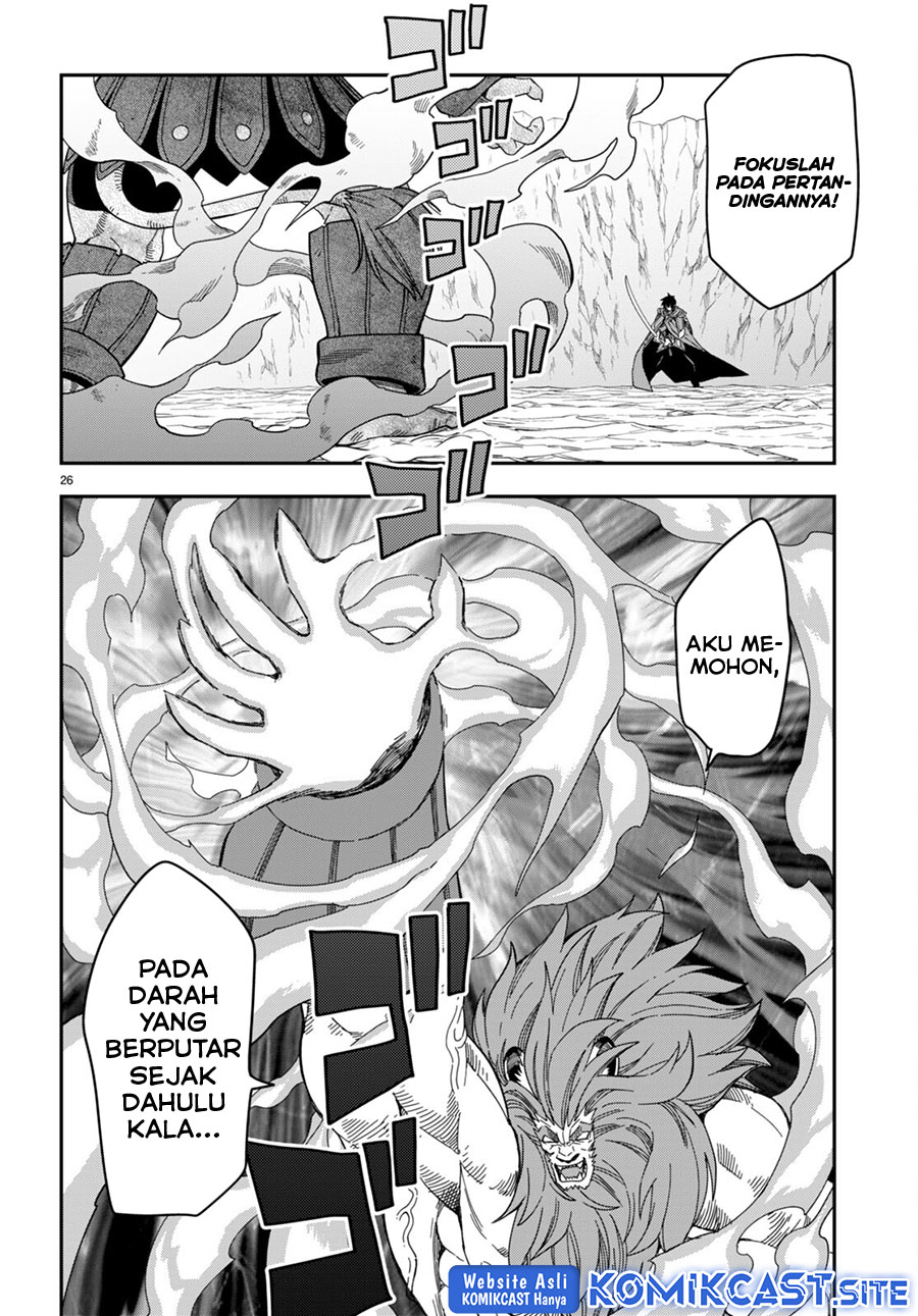 Konjiki no Moji Tsukai: Yuusha Yonin ni Makikomareta Unique Cheat Chapter 92 Gambar 27