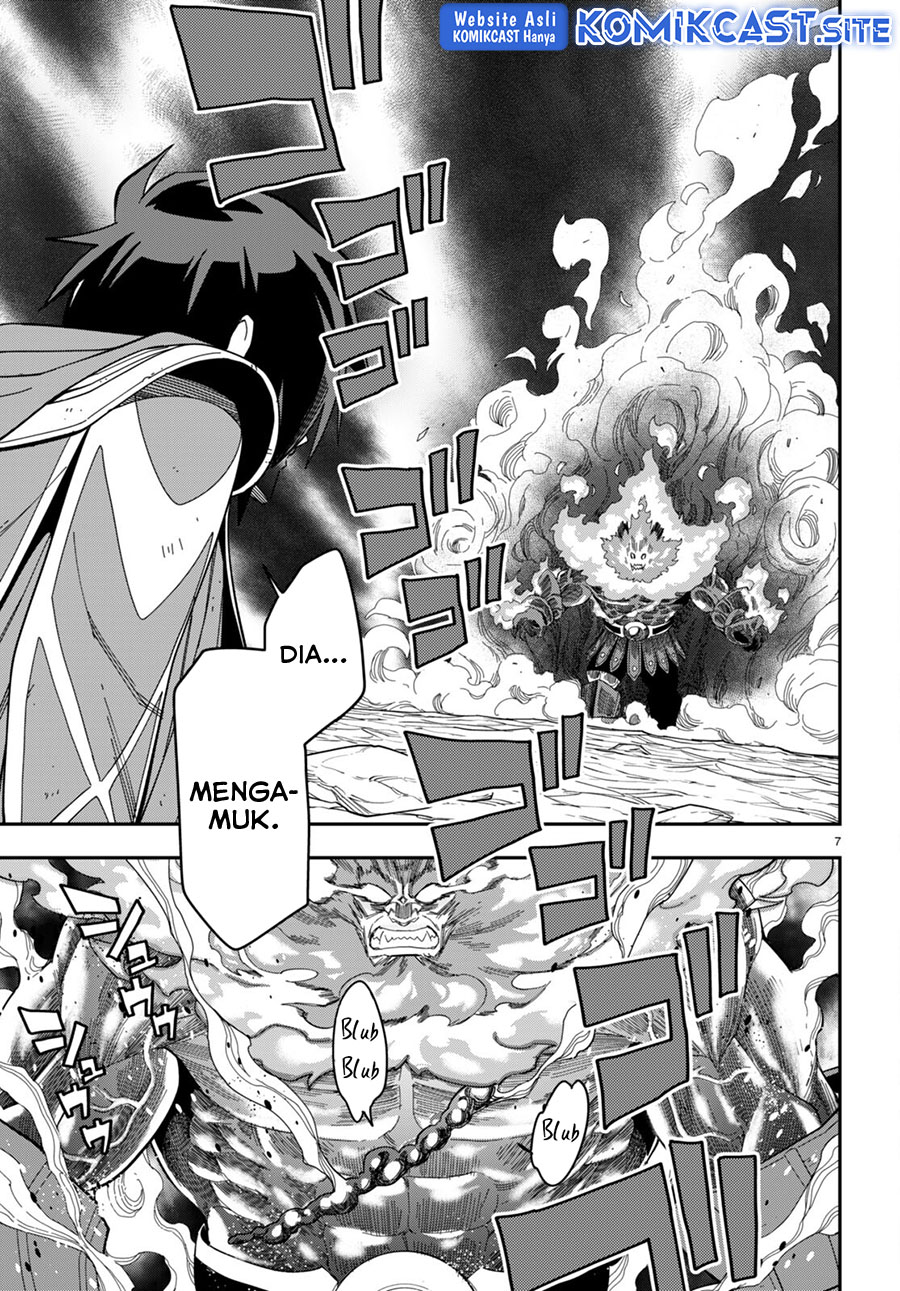Konjiki no Moji Tsukai: Yuusha Yonin ni Makikomareta Unique Cheat Chapter 92 Gambar 8